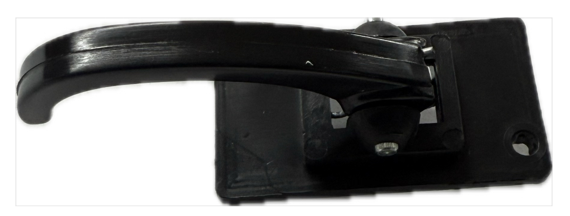 Türöffnerhebel innen, schwarz Fiat 500 R/126