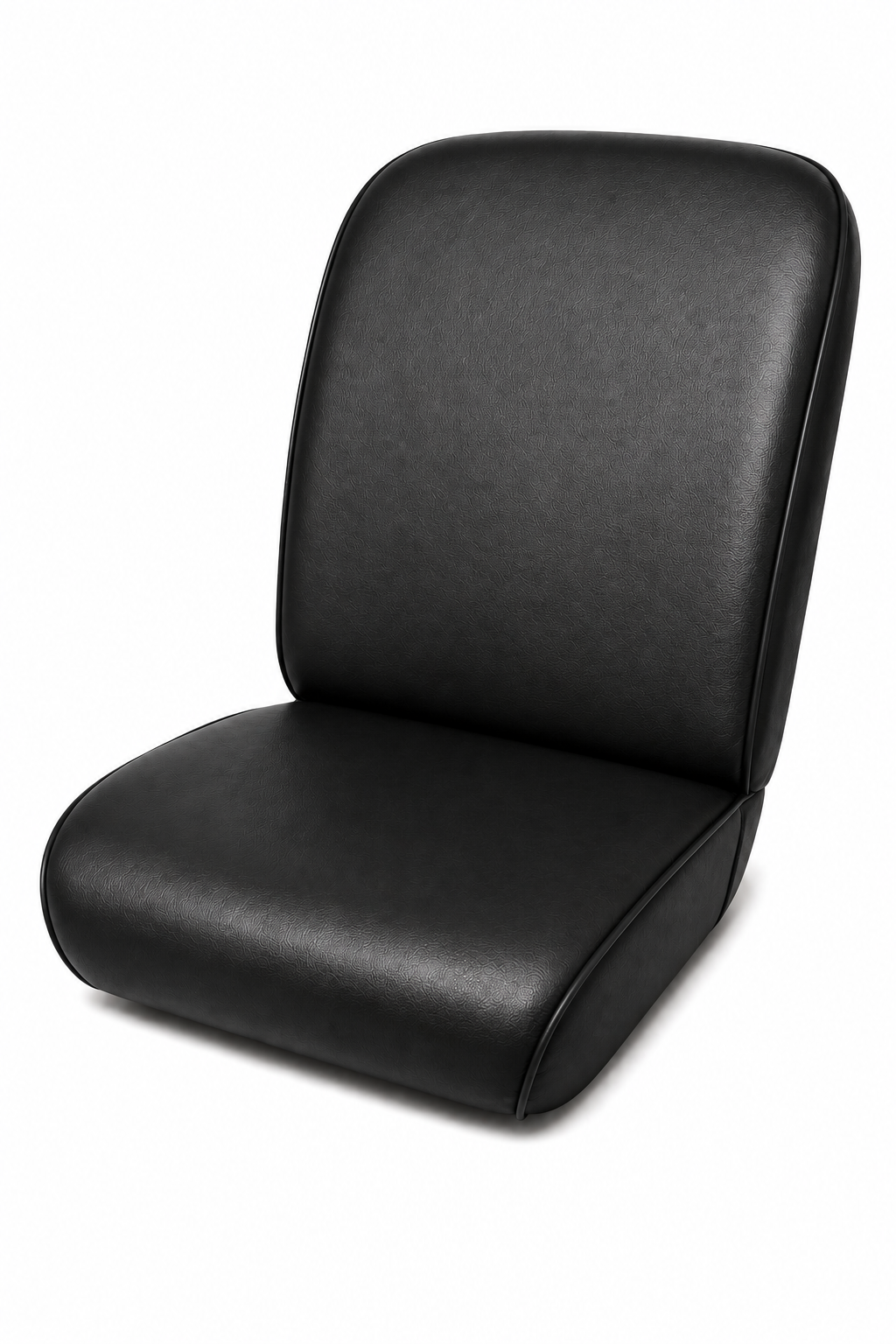 Fiat 500 R Sitzbezüge Kunstleder Schwarz