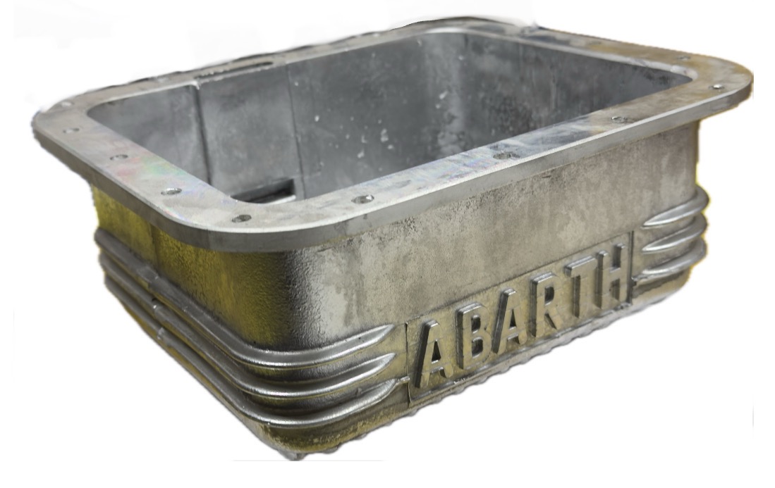 Ölwanne ALU 3,5 Liter Schriftzug Abarth Fiat 500/126
