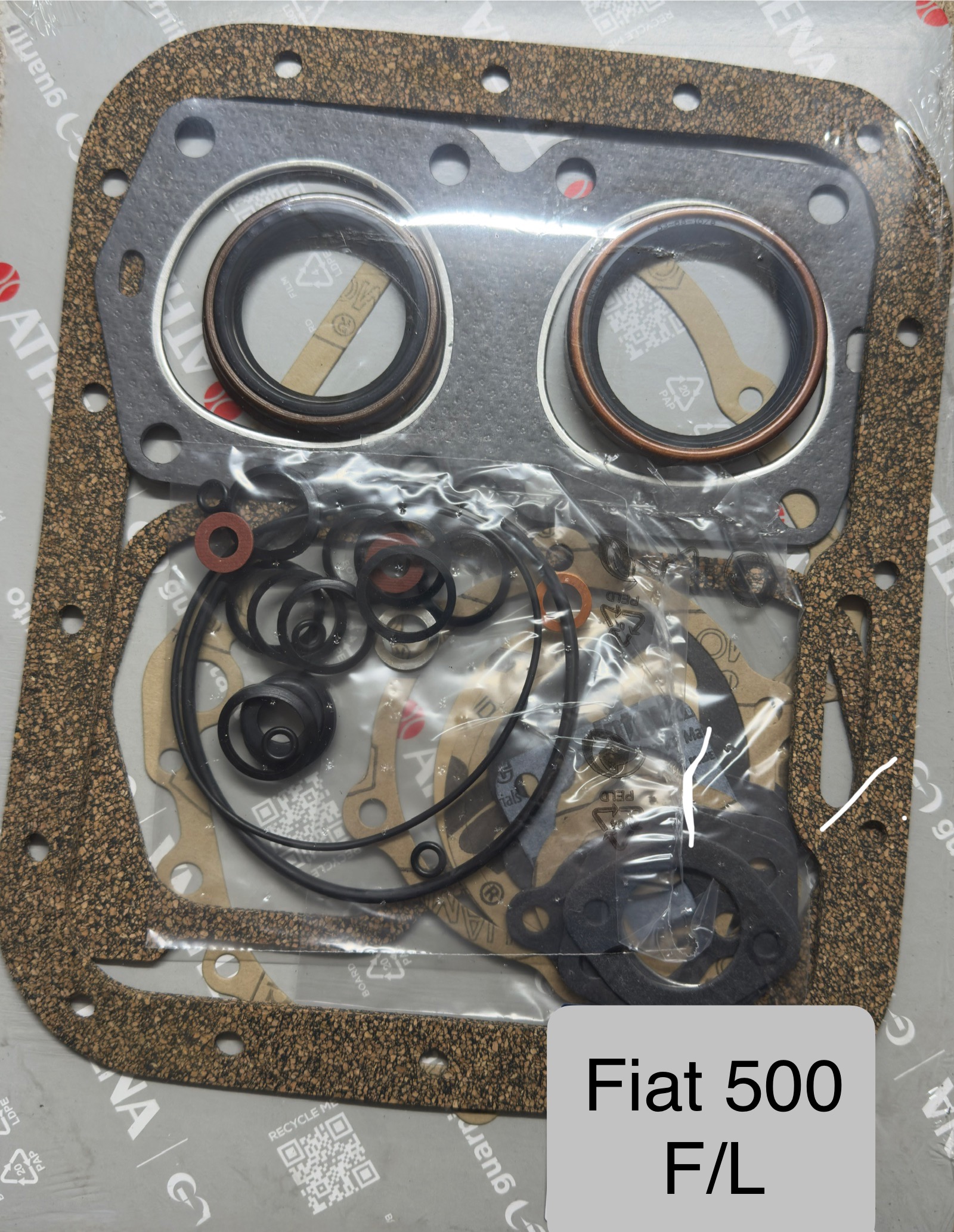 Motordichtungssatz inkl. Simmerringe Fiat 500 F/L 499ccm