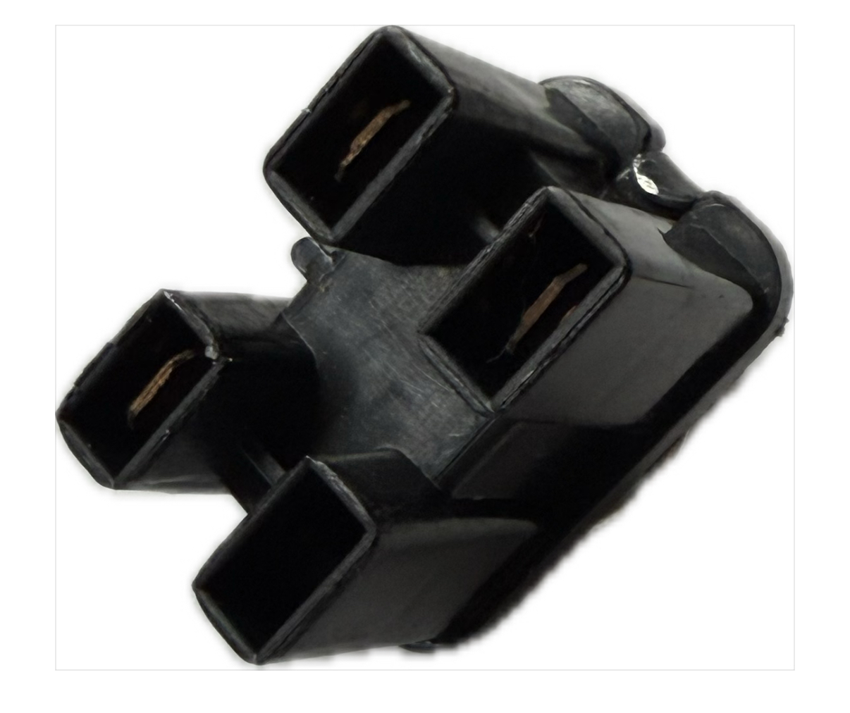 Kippschalter 2st/3pol Fiat 500 F/L/R Flachstecker Schwarzer Hebel