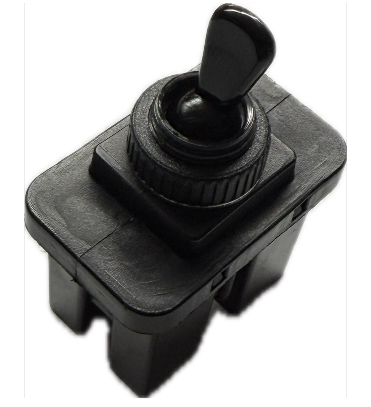 Kippschalter 2st/2pol Fiat 500 F/L/R Flachstecker Schwarzer Hebel