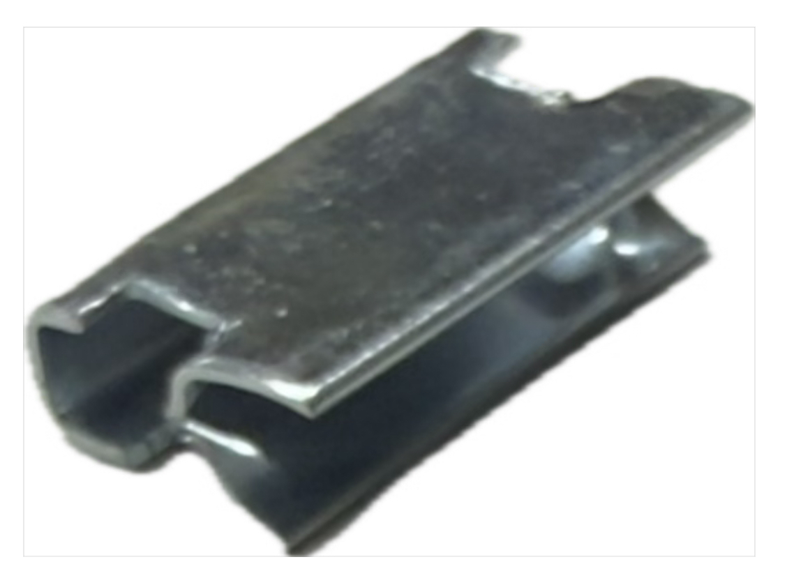 Befestigungsklammer Fensterrahmen Alu  Fiat 500/600/126