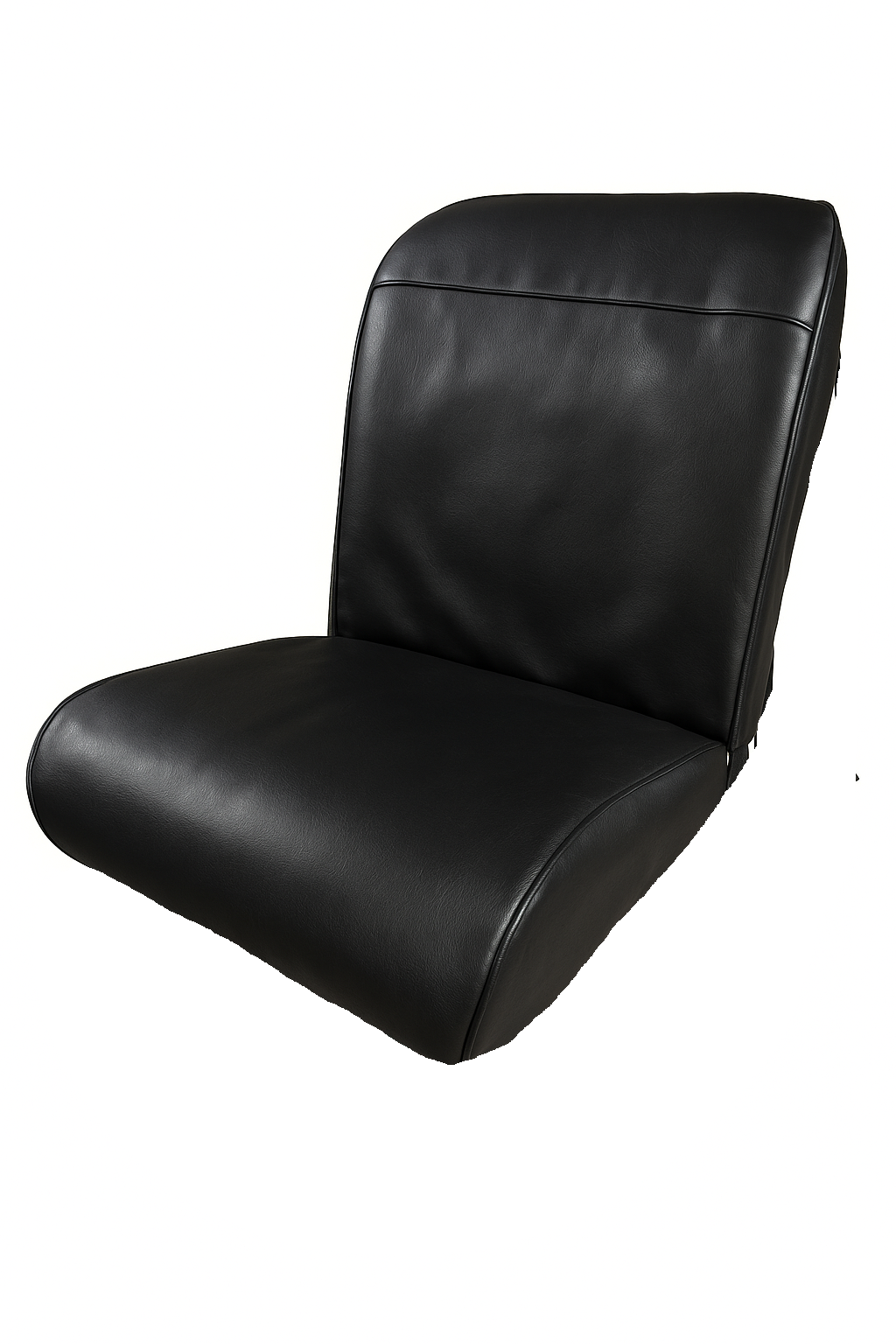 Fiat 500 F Sitzbezüge Kunstleder Schwarz