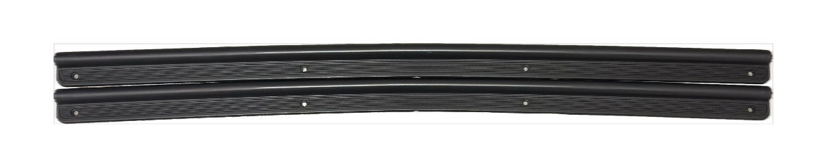 Set Einstiegleiste Kunstoff Schwarz Fiat 500 R