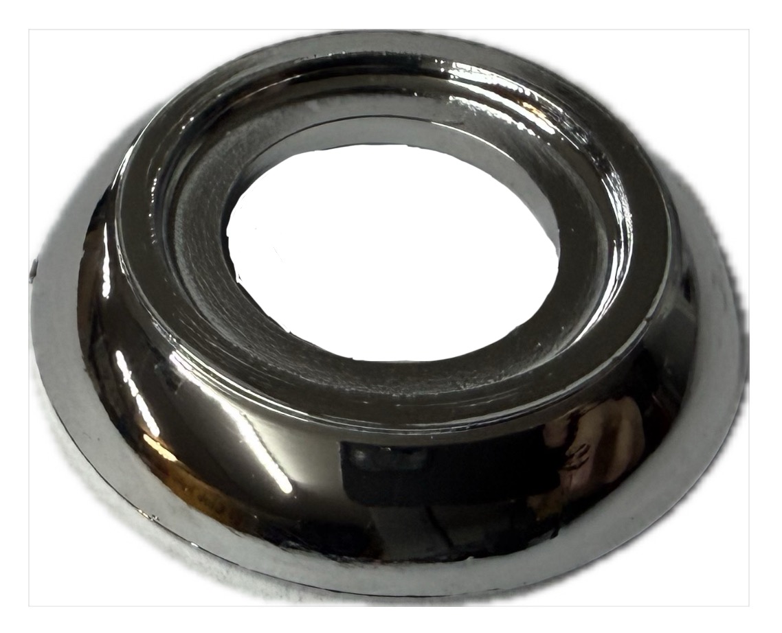 Rosette Fensterkurbel, Chrom Fiat 500 L/R