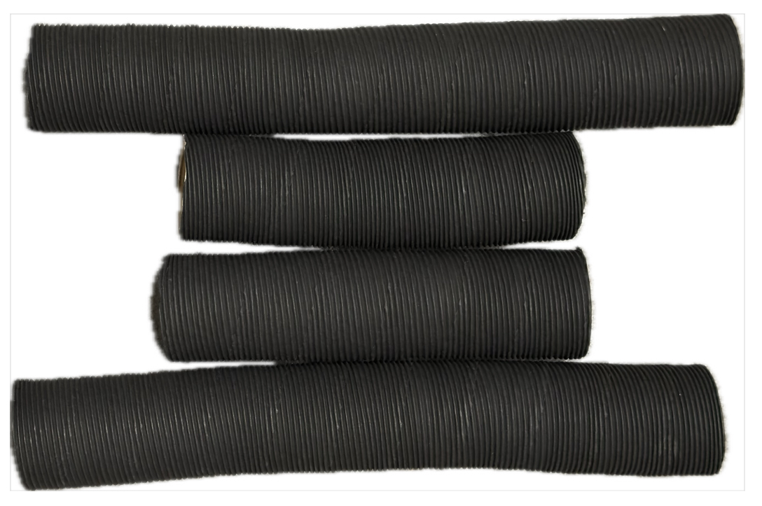SET-Warmluftschlauch vorne Fiat 500