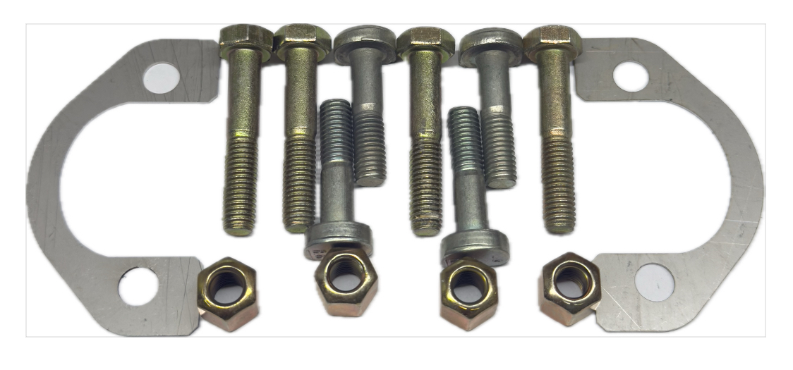 Befestigungssatz Auspuff Fiat 500/126