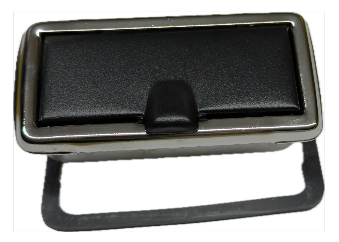 Aschenbecher schwarze klappe und Chrom  Fiat 500 L