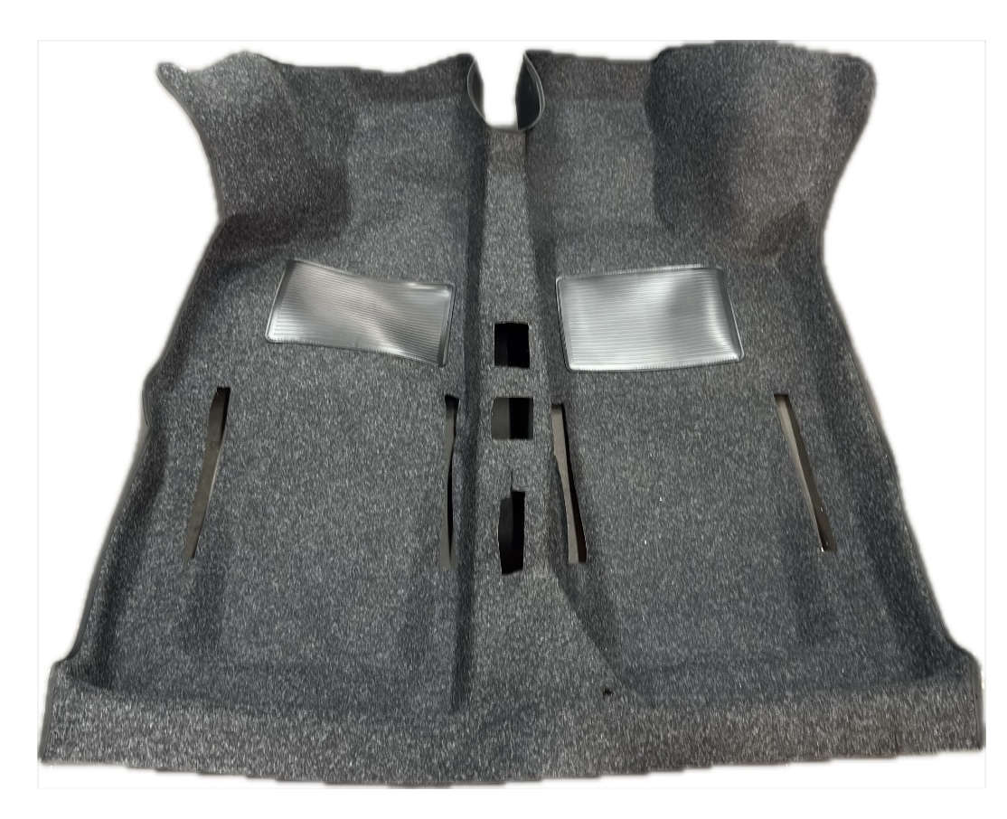 Teppichboden grau/ anthrazit Repro Fiat 500 F/L/R
