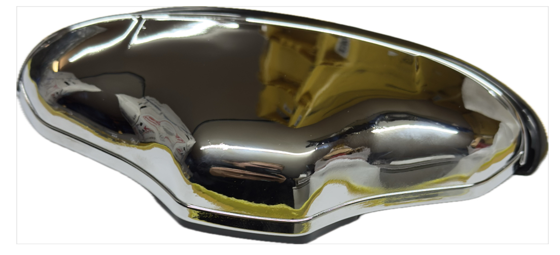 Kennzeichenleuchte Alu, mit Gummidichtung Fiat 500