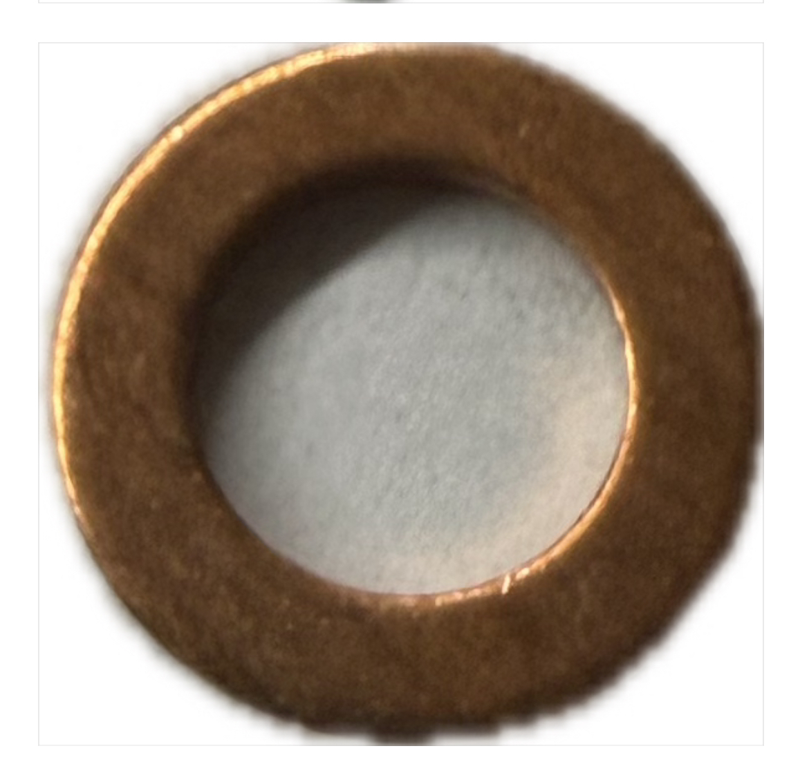 Dichtring für Ventildeckel (Kupfer) M8 Gewinde