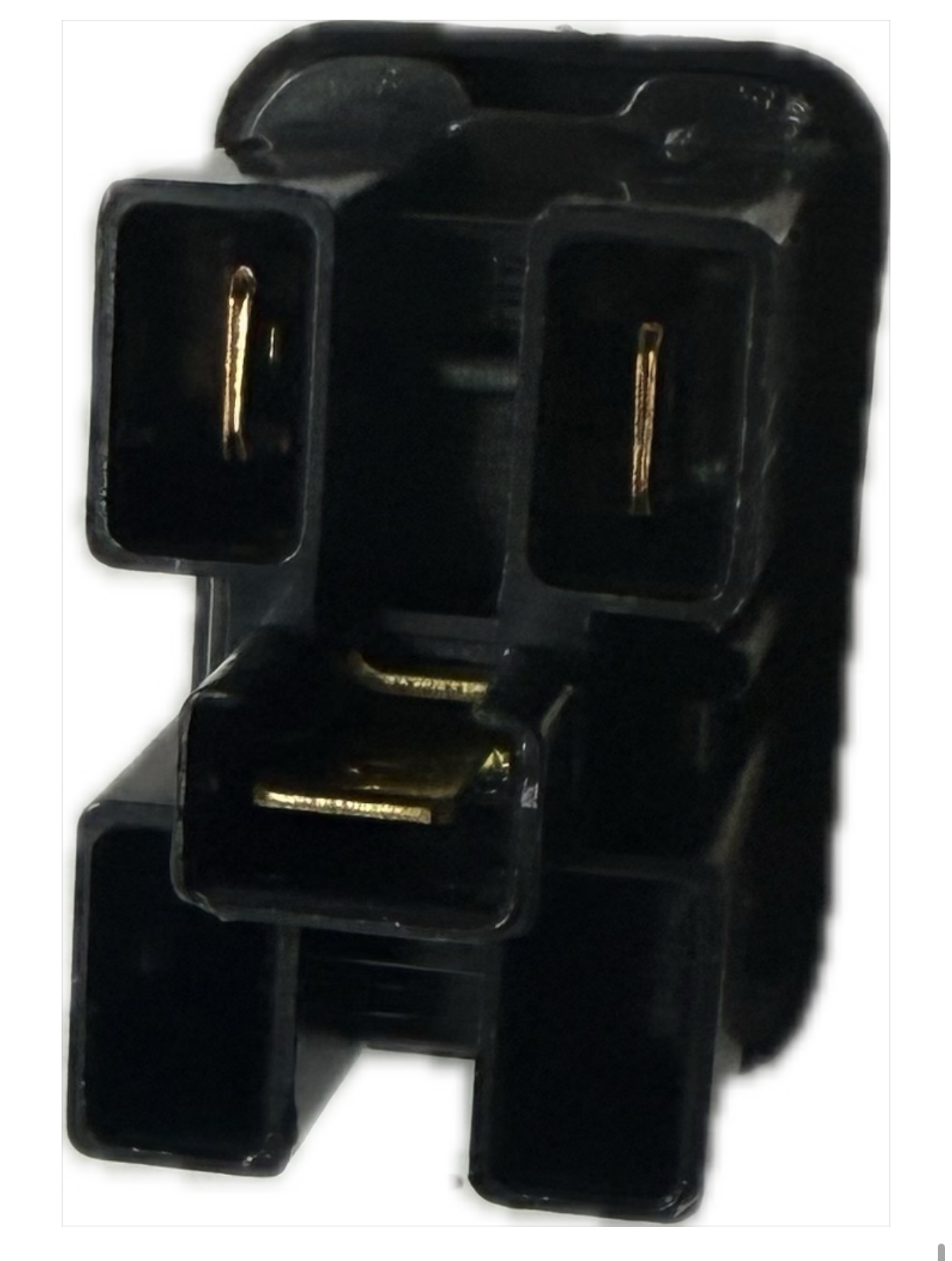 Kippschalter 2st/3pol Fiat 500 F/L/R Flachstecker Schwarzer Hebel