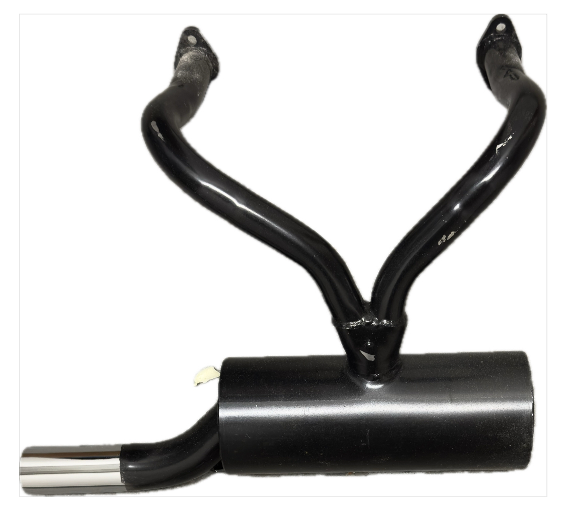 Sportauspuff , 1 Endr.50mm, ohne ABE Fiat 500 F/L (500 N/D)