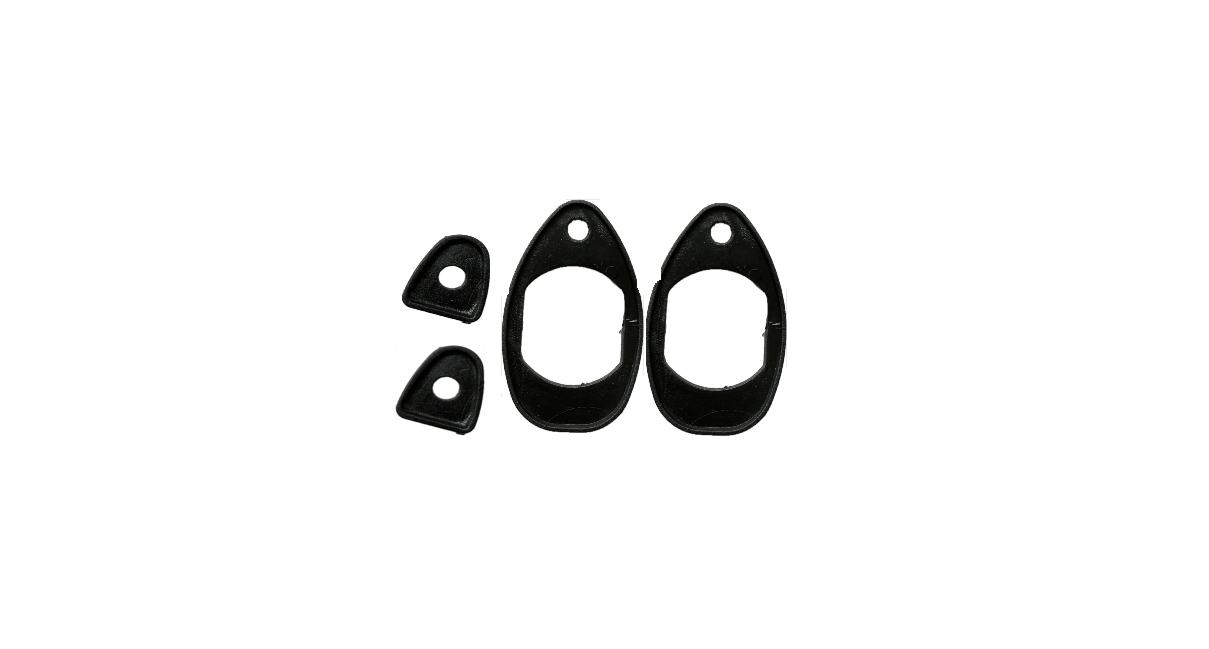 Gummiunterlagen für 2 Türgriffe Fiat 500 F/L/R