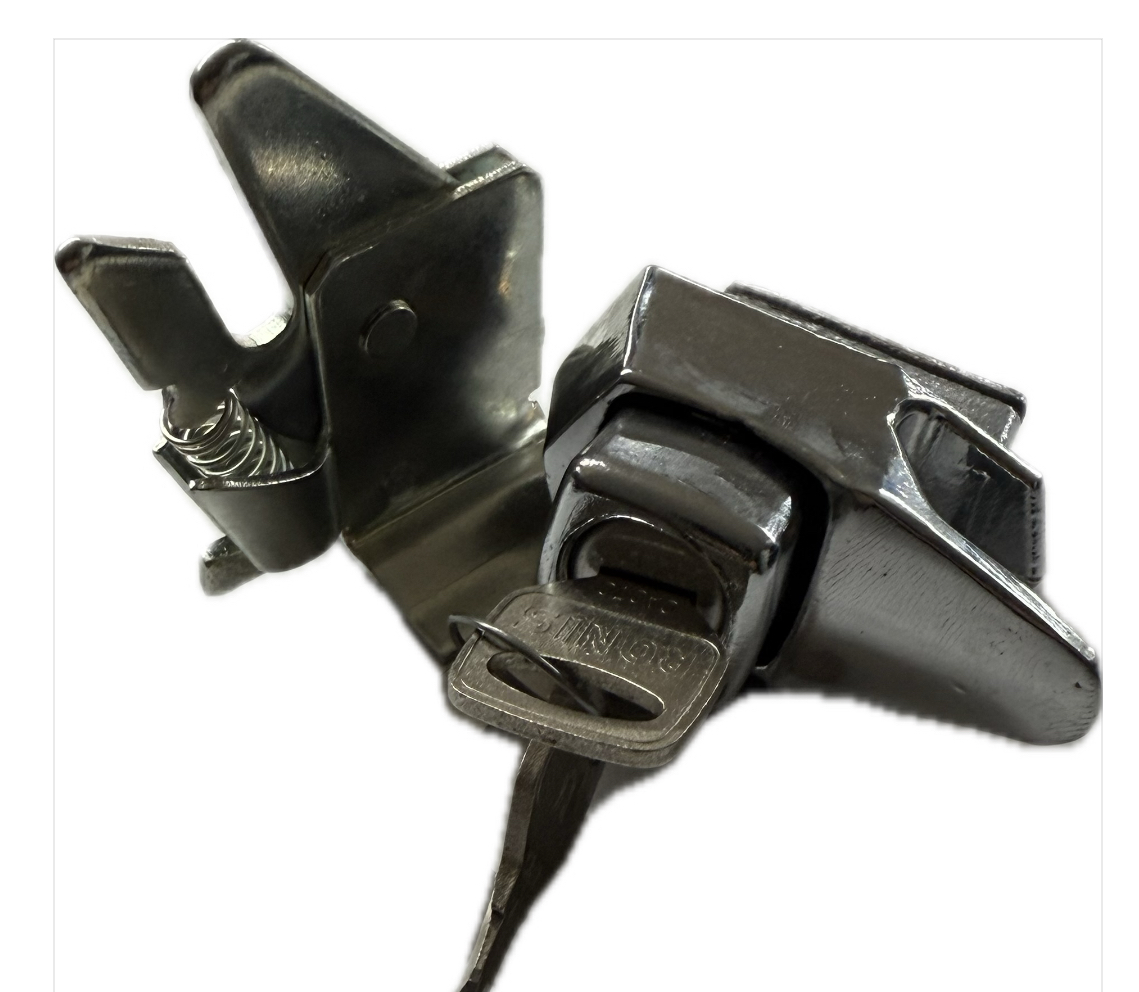 Heckklappenschloss chrom Drücker mit 2 Schlüssel Fiat 500