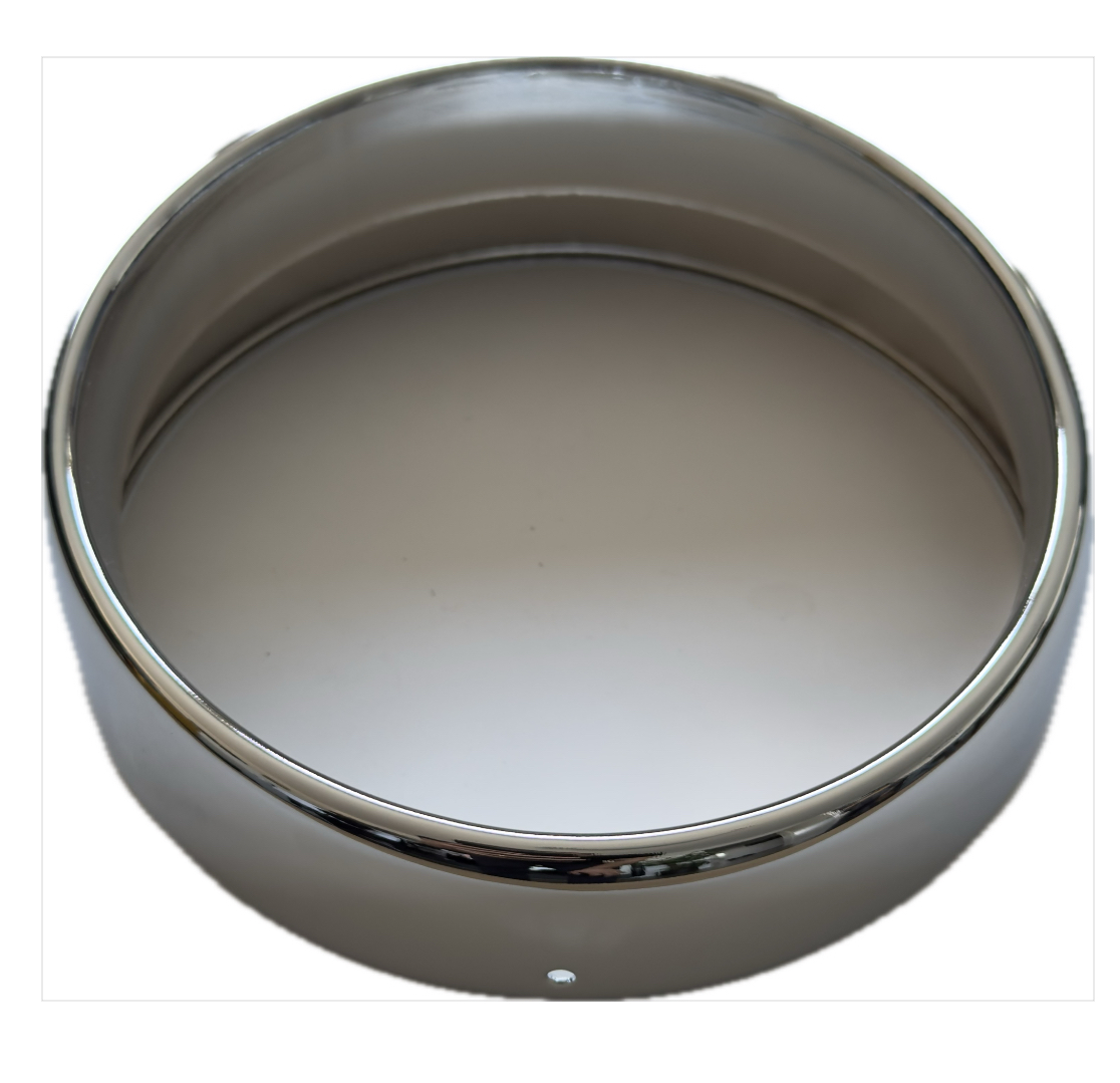 Scheinwerferzierring chrom,  Fiat 500 /F/L/R