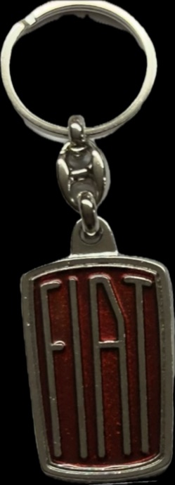 Schlüsselhangänger Fiat metall