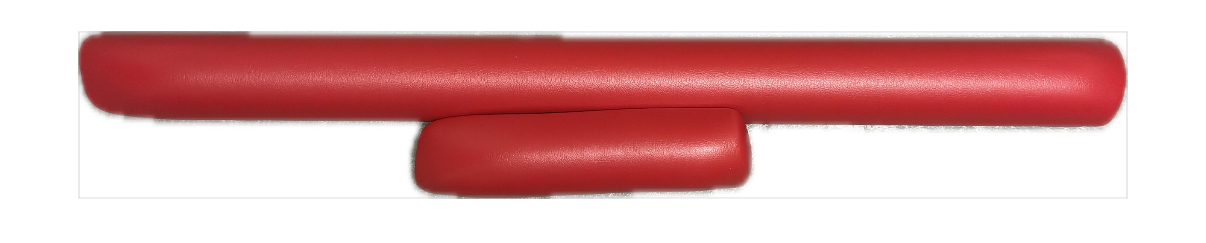 Knieschutzleiste Fiat 500 F/L/R Rot