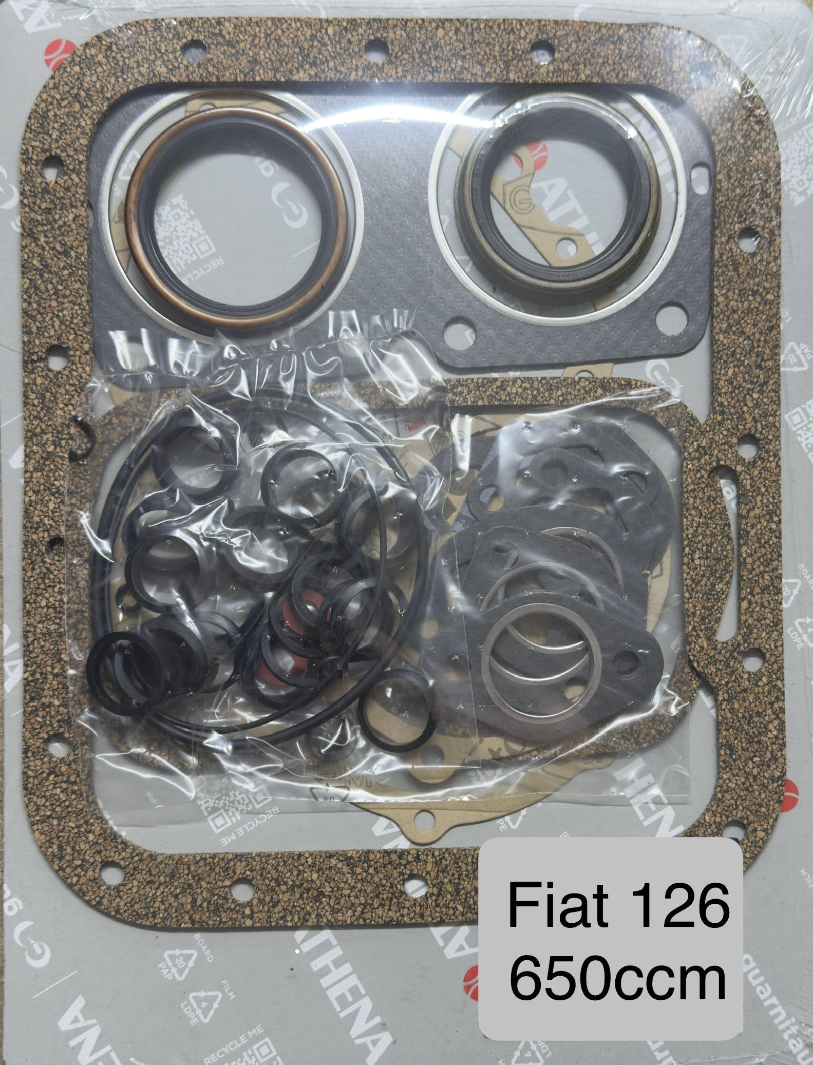 Motordichtungssatz inkl. Simmerringe Fiat 126 650ccm